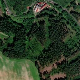 Satellite imagery of [Nový Hrádek] church t., CZ