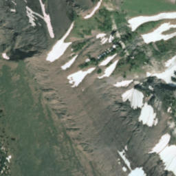 Satellite imagery of Mount Bleasdell, CA