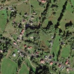 Satellite imagery of [Vysoká Pec-Rudné] church t., CZ