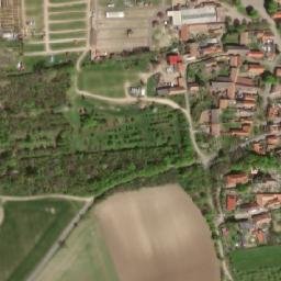 Satellite imagery of [Mšené-lázně-Ředhošť] church t., CZ