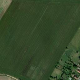 Satellite imagery of [Libáň - Psinice] church t., CZ