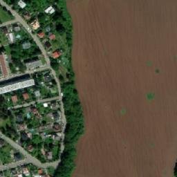 Satellite imagery of [Jaroměř] factory chimney, CZ