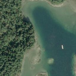 Satellite imagery of Bruce Point, CA