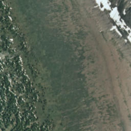 Satellite imagery of Mount Bleasdell, CA