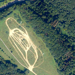 Satellite imagery of cairn, FR