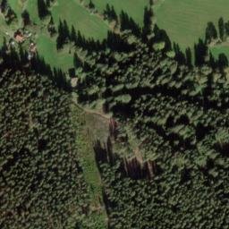 Satellite imagery of [Vysoká Pec-Rudné] church t., CZ