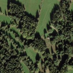 Satellite imagery of [Vysoká Pec-Rudné] church t., CZ
