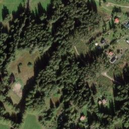 Satellite imagery of [Vysoká Pec-Rudné] church t., CZ