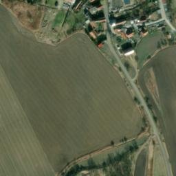 Satellite imagery of [Staňkovice u Žatce] church t., CZ