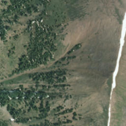 Satellite imagery of Mount Bleasdell, CA