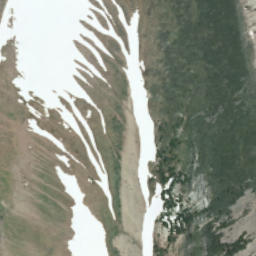 Satellite imagery of Mount Bleasdell, CA