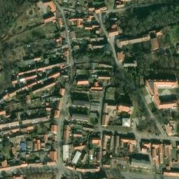 Satellite imagery of [Peruc] church t., CZ