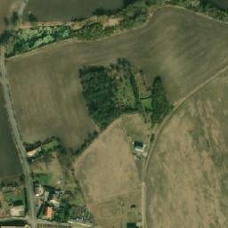 Satellite imagery of [Ledčice] church t., CZ