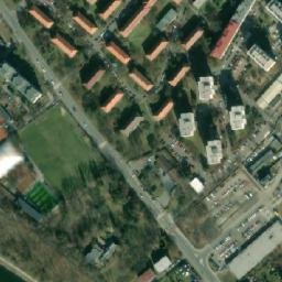 Satellite imagery of [Mělník] sugar factory chimney, CZ