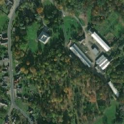 Satellite imagery of [Vlčice u Javorníka] church t., CZ