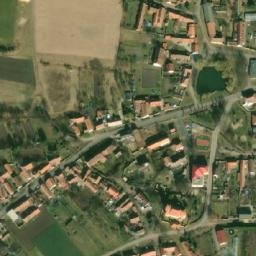 Satellite imagery of [Ledčice] church t., CZ