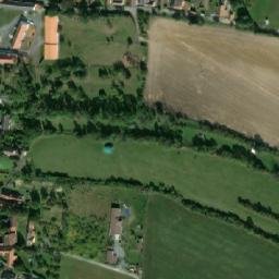 Satellite imagery of [Hostín] water t., CZ