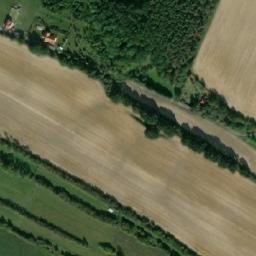 Satellite imagery of [Hostín] water t., CZ