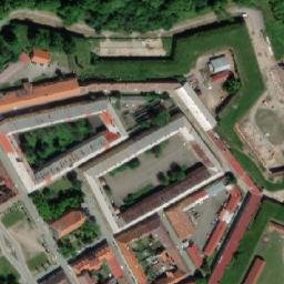 Satellite imagery of [Josefov] church t., CZ
