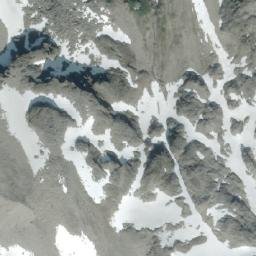 Satellite imagery of Tszil Mountain, CA