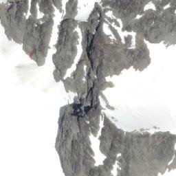 Satellite imagery of Joffre Peak, CA