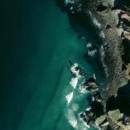 Satellite imagery of Cligga Head, GB