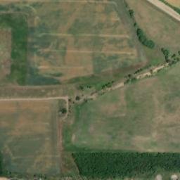 Satellite imagery of [Chbany] heat plant chimney, CZ