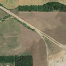 Satellite imagery of [Chbany] heat plant chimney, CZ