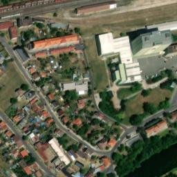 Satellite imagery of [Žatec] brewery outlook t., CZ