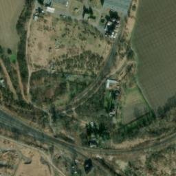 Satellite imagery of [Žatec] sugar factory chimney, CZ