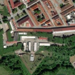 Satellite imagery of [Josefov] church t., CZ