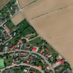Satellite imagery of [Černčice] belfry, CZ
