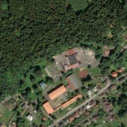 Satellite imagery of [Kraslice] church t.,, CZ