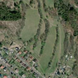 Satellite imagery of Elektroporcelan [Merklín u Karlových Var] factory chimney, CZ