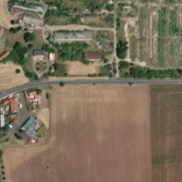 Satellite imagery of [Chbany] heat plant chimney, CZ