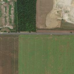 Satellite imagery of [Chbany] heat plant chimney, CZ