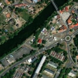 Satellite imagery of [Žatec] town hall t., CZ