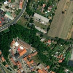 Satellite imagery of [Žatec] town hall t., CZ