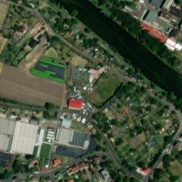 Satellite imagery of [Žatec] town hall t., CZ