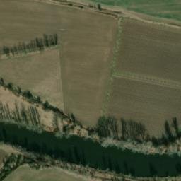 Satellite imagery of [Postoloprty-Hradiště] church t., CZ