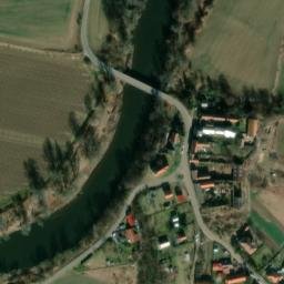 Satellite imagery of [Postoloprty-Hradiště] church t., CZ