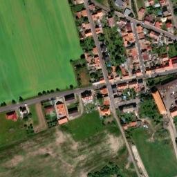 Satellite imagery of [Citoliby] church t., CZ
