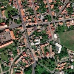 Satellite imagery of [Citoliby] church t., CZ