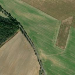 Satellite imagery of [Hostín] water t., CZ