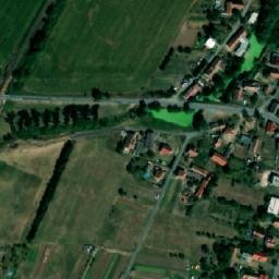 Satellite imagery of [Ohnišťany] church t., CZ