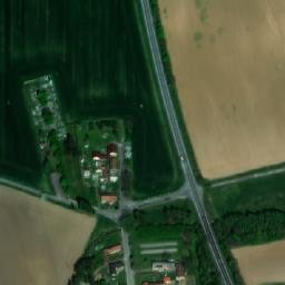 Satellite imagery of [Milovice u Hořic] church t., CZ