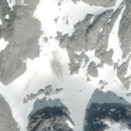 Satellite imagery of Tszil Mountain, CA