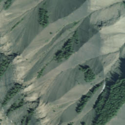 Satellite imagery of Mount Veits, CA