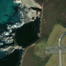 Satellite imagery of Cligga Head, GB