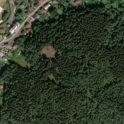 Satellite imagery of [Kraslice] church t.,, CZ